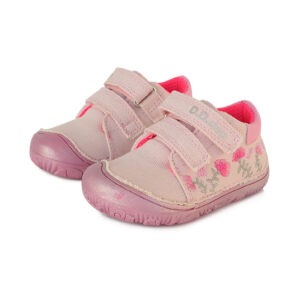 D.D Step 073 tekstiilist tossud Baby Pink