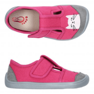 3f barefoot tekstiilist tennised roosa kass