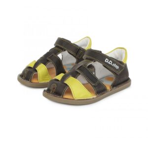 D.D Step nahast sandaalid 076 Dark grey