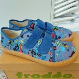 Froddo tekstiilist barefoot tennised Denim+