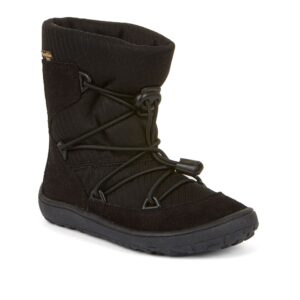 Froddo barefoot veekindlad talvesaapad villavoodriga Tex Wool black