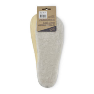 Omaking Superwarm lambskin sisetallad barefoot jalatsitele