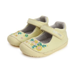 D.D Step 070 barefoot tekstiilist baleriinad Yellow