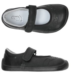 3f barefoot nahast mustad baleriinad