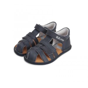 D.D Step barefoot nahast sandaalid 076-41876 blue