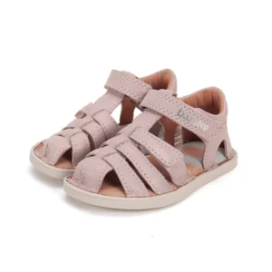 D.D Step barefoot nahast sandaalid 076-51736 baby pink