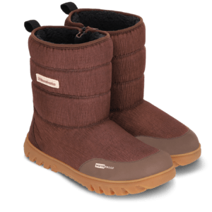 Be Lenka barefoot talvesaapad lukuga PolarStride copper brown
