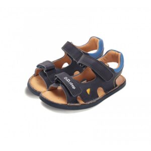 D.D Step barefoot nahast sandaalid tumesinine G076-61262M