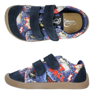3f barefoot tekstiilist tennised E-DENVER 3BE29/P54 NAVY BLUE